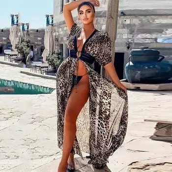 Туники для пляжного купальника, женский купальник, длинный кафтан, пляжная накидка, пляжная одежда, пляжное платье-парео, Saida de Praia