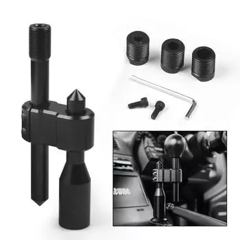 Тюнинг автомобиля H-типа Регулируемый удлинитель рычага переключения передач Усилитель головки переключения передач Подъем рычага переключения передач H-типа 2pcs