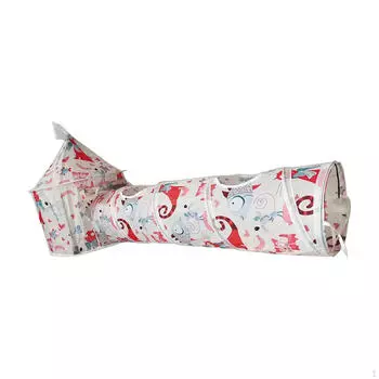 Туннель для игр с кошками, трубчатая палатка с мячом, расширяемое убежище, складное для хорьков, Style B