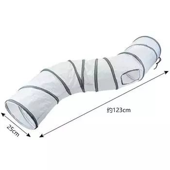 Туннель для кошек, складной, игрушки для кошек, дрессировка котят, интерактивная игрушка, туннель для скучных игрушек для щенков, котят, кроликов, туннель для игр