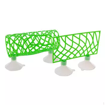 Туннель-убежище для рыбок Betta для небольших аквариумов зелёный