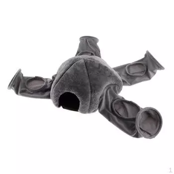 Туннели для хомяков, игрушечный туннель для мелких животных, игрушечный туннель для морской свинки - серый