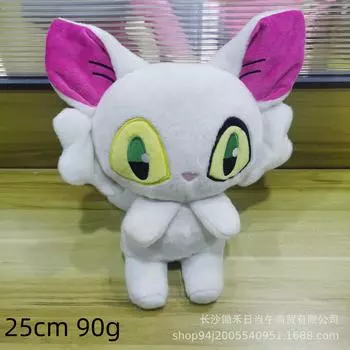 Тур Судзука Судзука Худи Хаха Кошачье кресло Периферийная плюшевая кукла Министр Кот 25cm