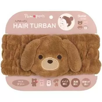 Тюрбан для волос скейтера Помпон Собака ZHTB1-A