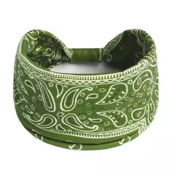 Тюрбаны с узелками в стиле бохо для йоги, эластичная повязка на голову для женщин, широкие повязки для волос, головные уборы, банданы с принтом, аксессуары для повязок на волосы кофейный