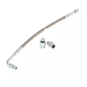 Турбо маслопровод возвратный слив металлический профессиональный 41 см запасные части поставка простая в установке полировка