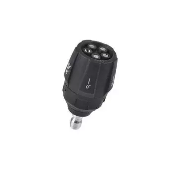 Turbo Nozzle Pressure Washer Adjustable Pressure Rotating Spray Tip 1/4 Inch