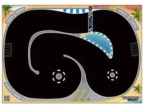 Turbo Racing Drift Car, выделенная трасса для дрифта, последняя модель, оригинальный продукт Turbo Racing C64/C63/C62/C61 9063 см