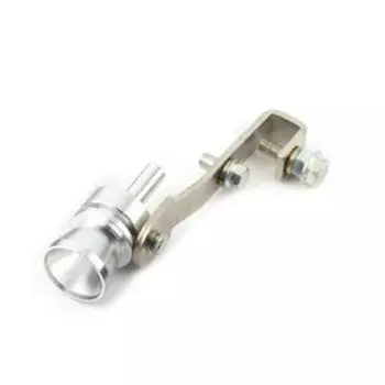 Турбо Звук Свист Выхлопная Труба Глушитель Выхлопной Трубы Громкий Звуковой Сигнализатор Рева Автомобиля Усилитель Шумового Усилителя Клапан Выхлопа Симулятор BOV чёрный