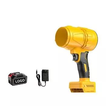 Турбовоздуходувка, Воздуходувка для листьев, Мощный турбовентилятор, Бесщеточный двигатель из чистой меди, Сушка автомобиля, Ручная снегоуборка, Аккумуляторная турбовоздуходувка One charge, one use