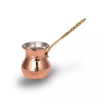 Турецкая кофеварка, Турецкий кофейник Eylul, Кофейник ручной работы, Медный кофейник, Традиционный медный кофейник, Винтажный кофейный сервиз