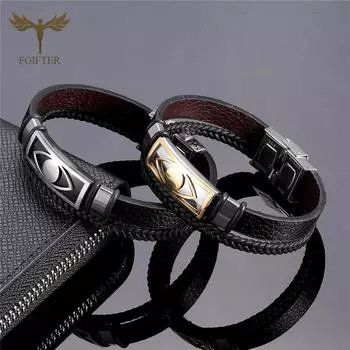 Турецкие этнические украшения, браслеты от сглаза для женщин и мужчин, счастливые украшения, браслет-манжета из нержавеющей стали, мужские и женские аксессуары 20cm