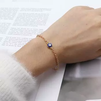 Турецкие синие злые голубые глаза, защитные браслеты для босиком, браслеты для ног, украшения для ног 3