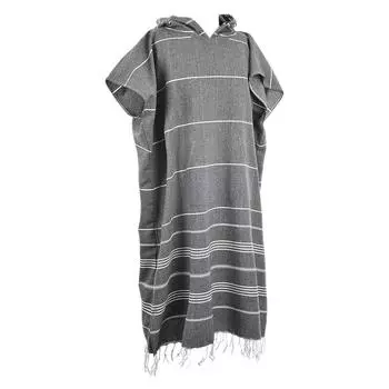 Турецкий Хлопок Серф Пончо Мягкое Быстросохнущее Полотенце Для Пляжа И Ванной Турецкий Хлопок Накидка Полотенце бледно-желтый As Shown темно серый