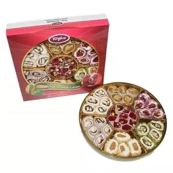 Турецкий традиционный деликатес со смесью семи частей фисташек и граната 430 гр