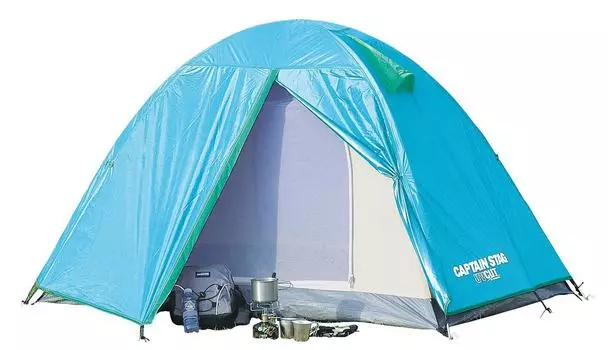 Туристическая палатка Captain Stag Libero UV 2-местная BL UA-0003 синий