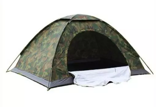 Туристическая палатка для 2-3 противомоскитных сеток One Mother and Disaster UV Sun Camouflage Pattern [jiroo] Палатка, Палатка, Соло, Люди, Кемпинг, Сетка, В комплекте, Сенсорный,