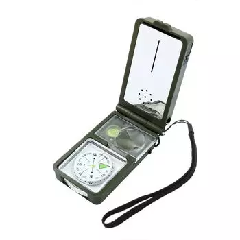 Туристический кремень для зажигания зелёный