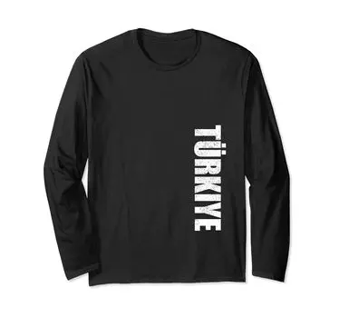 Turk Vacation Country Proud Citizen Vertical Long Sleeve Trkiye T-Shirt