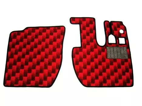 TURN Samuro Mat Set Напольный коврик Красный 80 Hino 4t Ranger Pro Standard 63241150 Нет.