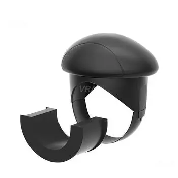 Turning Steering Wheel Booster Spinner Knob 360 Degree Rotation Metal Bearing Power Handle Ball Shaped Car Accessories чёрный