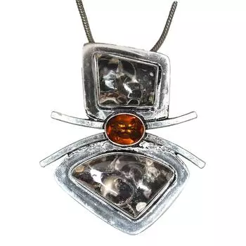 Turtella Jasper Garnet Gemstone Mother s Day Silver Jewelry Pendant 2