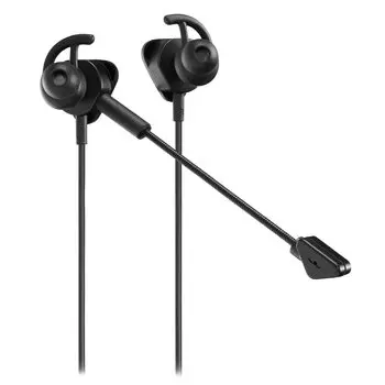 Turtle Beach Gaming Earphones Battle Buds Проводной микрофон-подвес Встроенный микрофон Смартфон PS5 PS4 3,5 мм Черный/Черный / / Xbox/Android/iOS/ПК/Switch