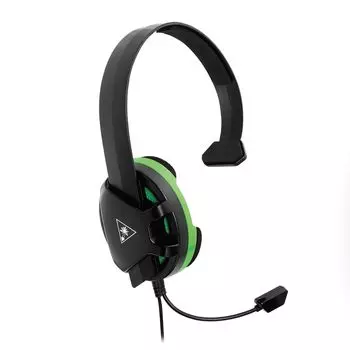 Turtle Beach Игровая гарнитура Наушники с одним ухом Проводной разъем Голосовой чат Удаленная работа Домашняя работа Разведывательный чат 3,5 мм Черный/Черный