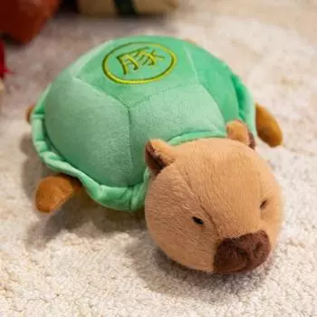 Turtle Creative Shaped Capybara Cartoon Detachable Plush Toy Pillow For Gift 28cm