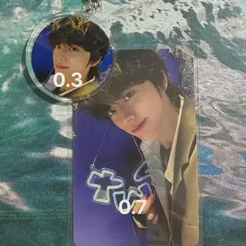 Туры Shinyu Последний звонок Последний фестиваль Фотокарточка Брелок Неизданная фотокарточка Weverse