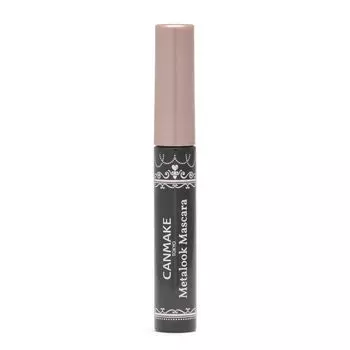 Тушь Canmake Metal Look 01 Черная, 4,0 г Тушь для ресниц Металлическая расческа в комплекте Ресницы завиваются вверх Завиток держится