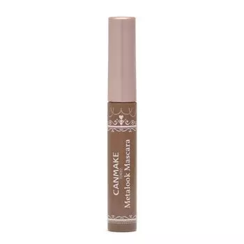 Тушь Canmake Metal Look 02 Brown Mascara Metal Comb Bundle Eyelashes Curl Up Curl Keep 4.0g