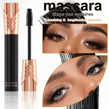 Тушь Crown Mascara LengthEning Curl LengthEning Volumizing Crypto Mascara не оставляет пятен One Size