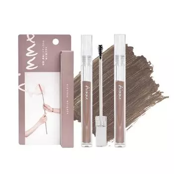 Тушь для бровей Aimmx Eyebrow Mascara Косметика для бровей от Ai Takahashi 2-е издание CLOUDY ASH (01 Комплект из 2-х предметов)