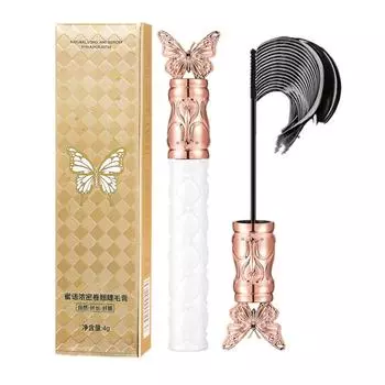 Тушь для наращивания ресниц для женщин, придающая объем, невероятную длину, стойкая, без комочков, тушь без осыпания 4 г One Size чёрный