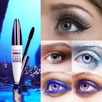 Тушь для подкручивания объема, естественный эффект удлинения и утолщения, увеличение объема и длины ресниц в 5 раз, водостойкая, 9 мл One Size