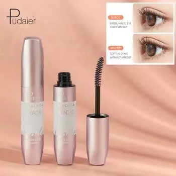 Тушь для ресниц 4D Толстая вьющаяся водостойкая тонкая и не размазывающая тушь для ресниц GYY чёрный