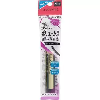 Тушь для ресниц CEZANNE Sezanne Volume Lash Mascara Black Eye makeup Тушь для ресниц Наносите от основания ресниц, как бы приподнимая их.. Наносить слоями по всей поверхности.