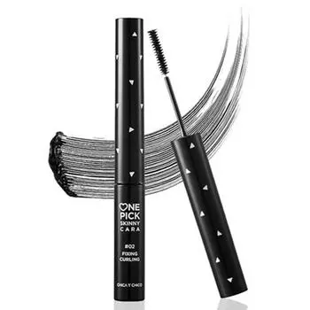 Тушь для ресниц Chika Ichico One Pick Skinny Color 3 г, нет. 2 Фиксирующие щипцы для завивки, 1 шт.
