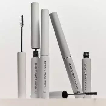 Тушь для ресниц CLUB CLIO Sharp, So Simple, 4 г, 2 вида (5 вариантов) 01. Curling x 1PCS