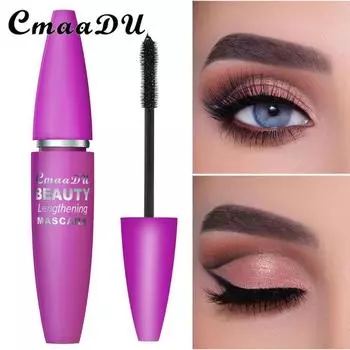 Тушь для ресниц CmaaDu 4D плотная и водостойкая в течение длительного времени. ZS