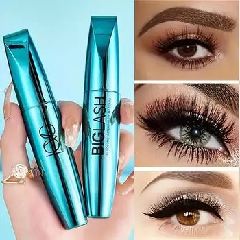 Тушь для ресниц Fiber Mascara Black Eye Curling Eyelash Double Mascara Водостойкая тушь для ресниц Инструмент для макияжа 1PCS