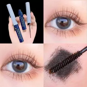 Тушь для ресниц Fine Brush Head Длинная, тонкая, вьющаяся, натуральная, массивная, водостойкая