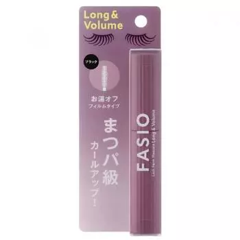 Тушь для ресниц Kose Fasio Fasio Eyelash Grade Film Mascara Long Volume 6g 01 Black