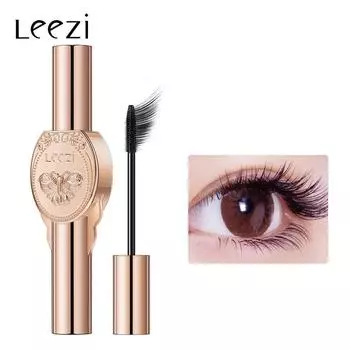 Тушь для ресниц Leezi Galactic Mirage Volume с зеркальной водостойкой несмываемой тушью 01
