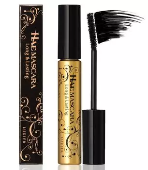 Тушь для ресниц Luxia Shining Mascara Long Lasting Содержит ингредиенты сыворотки, устойчива к осыпанию, водостойкая и [матово-черная/водостойкая] (тип гребня) чёрный