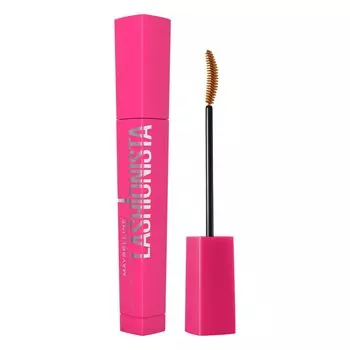 Тушь для ресниц MAYBELLINE Hot Water Off Lashnista N 05 Coral Copper Base Смывается горячей водой Длинные завитки Сохраняют волокна Содержит # Прозрачный.