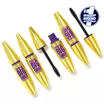 Тушь для ресниц Maybelline New York Colossal Big Shot, корейская косметика, KPOP Colossal Big Shot