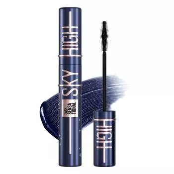 Тушь для ресниц MAYBELLINE Sky High Cosmic Blast 101 Meteor Black #Waterproof Brush Comb Long Comb Volume