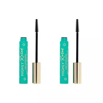 Тушь для ресниц Milani High Rated Eyelash Extension Tube Mascara добавляет длину и подъем, черная, такая же, как на Tik Tok, 2 шт.